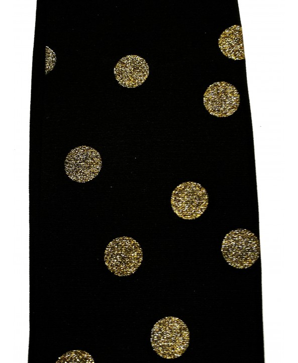 Детски чорапогащник с лъскави точки в черен цвят Детски чорапогащник с лъскави точки в черен цвят